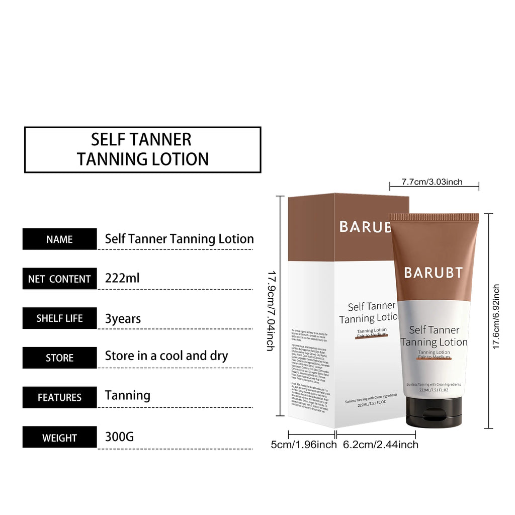 Barubt Self Tanner Tanning Lotion